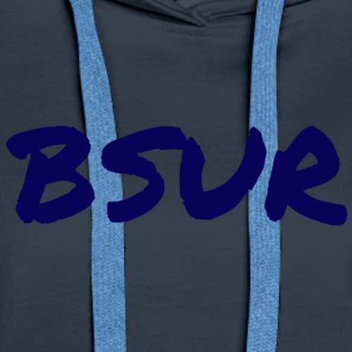 BSUR blue - Women's Premium Hoodie
