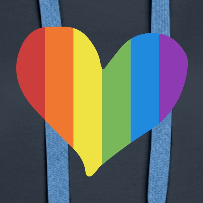 Pride Rainbow Heart