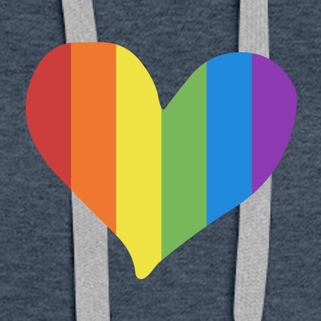 Pride Rainbow Heart