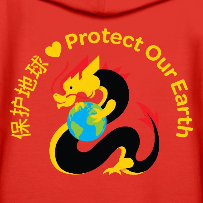 Earth Day Kindness Dragon Gold