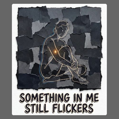 Recovery Mantra Something in me still flickers - Women's Premium Hoodie