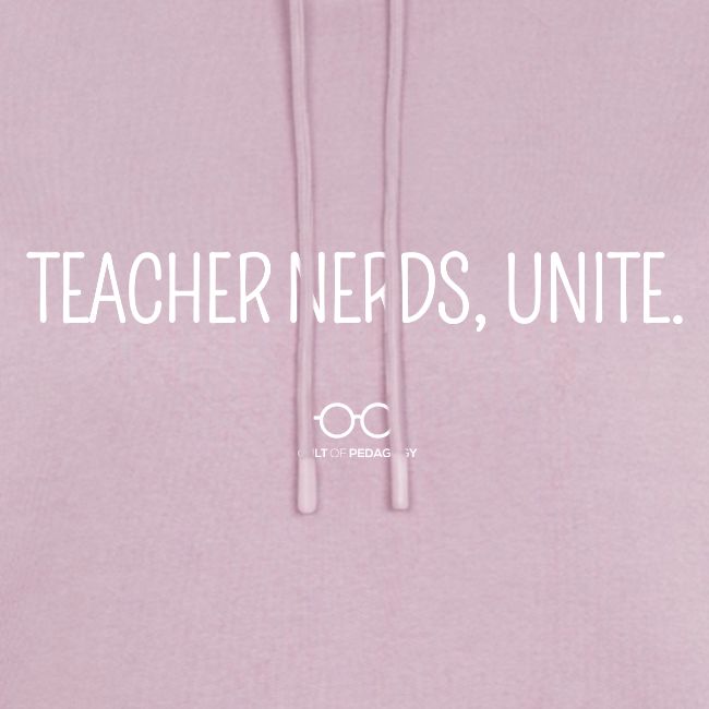 Teacher Nerds, Unite. (white text)