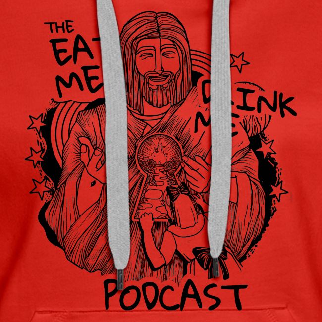 Eat Me Drink Me Podcast revamped logo
