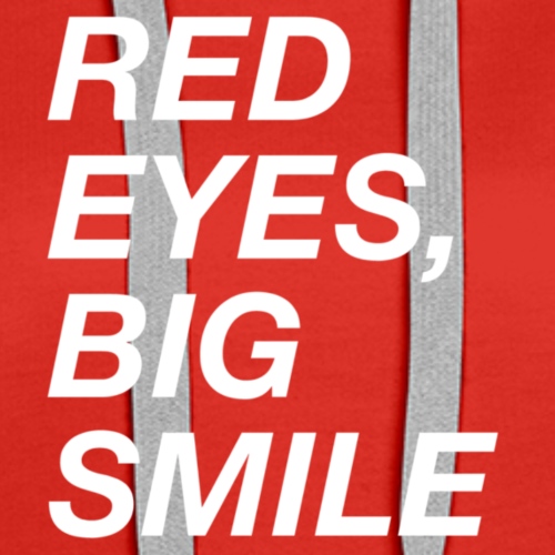 Red Eyes, Big Smile - Women's Premium Hoodie