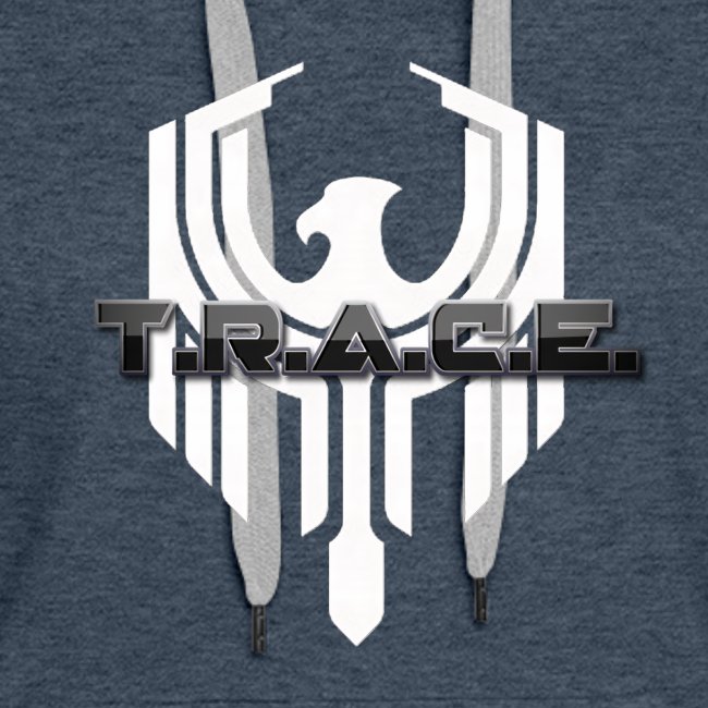 White T.R.A.C.E. Emblem