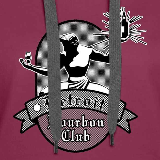 Detroit Bourbon Logo in Black & White