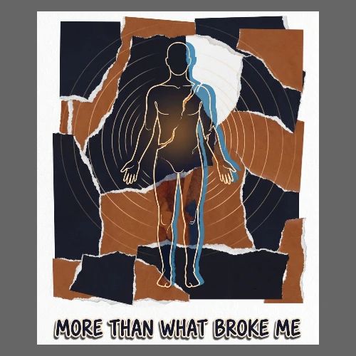 Recovery Mantra More than what broke me - Women's Premium Hoodie