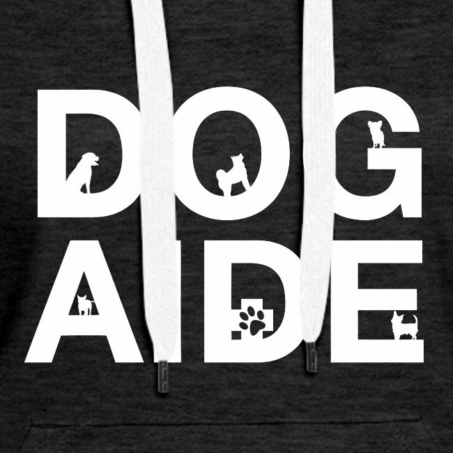 dog aide NEW white