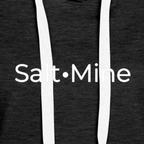 Salt-Mine White - Women's Premium Hoodie