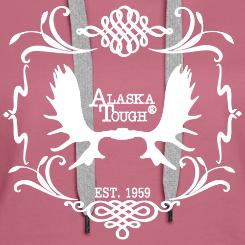 Alaska Hoodie Moose Design - Women's Premium Hoodie