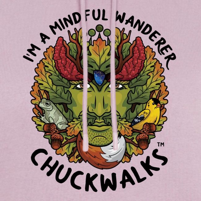 I'm A Mindful Wanderer -black text for light items