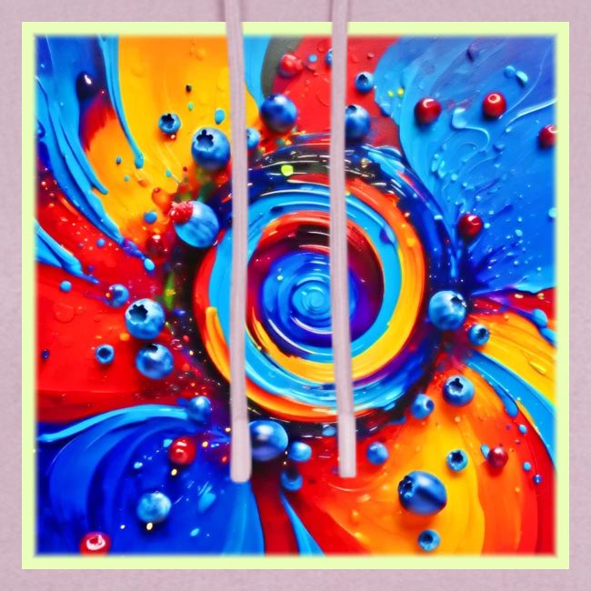 Vibrant Berry Vortex