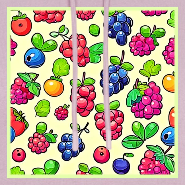 Berry Fruit Pattern Design
