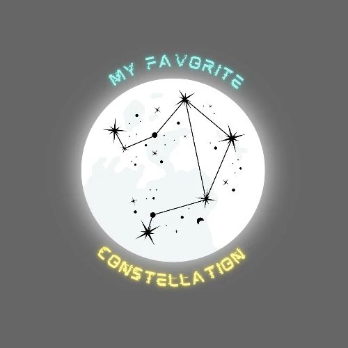 My Fav Constellation (LIBRA) - Boxy Fit Unisex T-Shirt