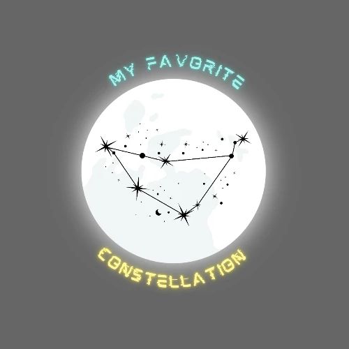 My Fav Constellation (CAPRICORN) - Boxy Fit Unisex T-Shirt