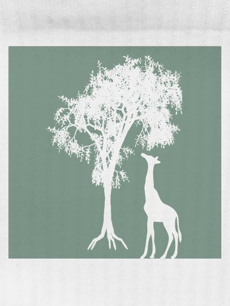 Giraffe Tree Silhouette Nature