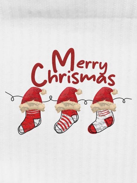 Merry Christmas Sock Trio