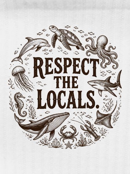 Respect the Locals Ocean Circle