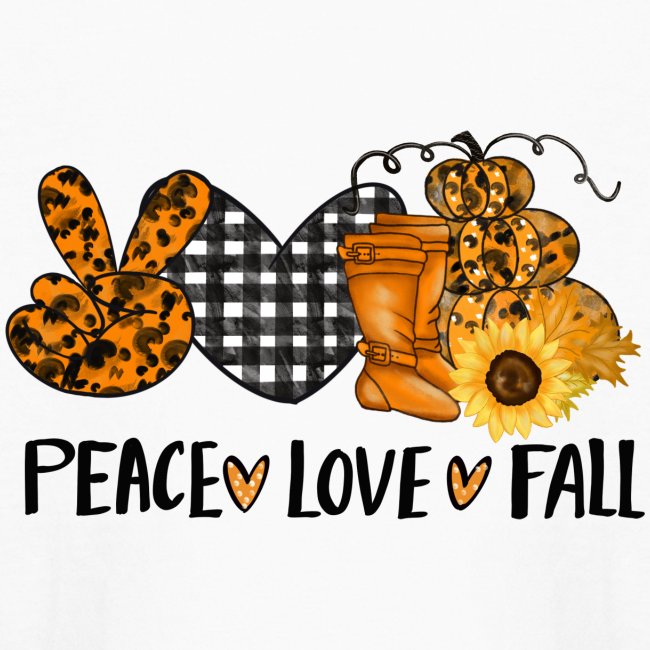 Peace love fall