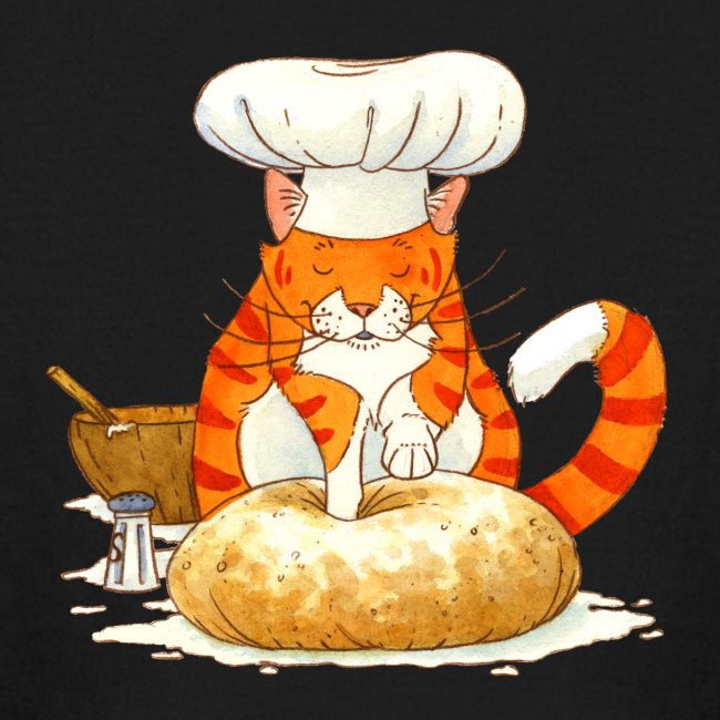 Chef Cat by Rachael B