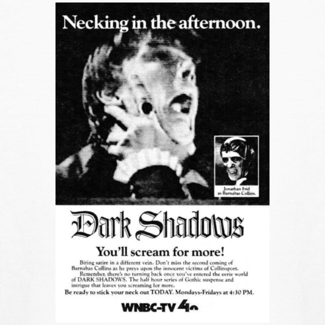 Dark Shadows WNBC TV-4 Newspaper Ad