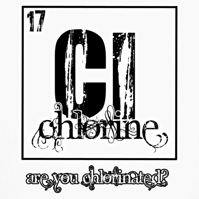 Chlorine Periodic Logo