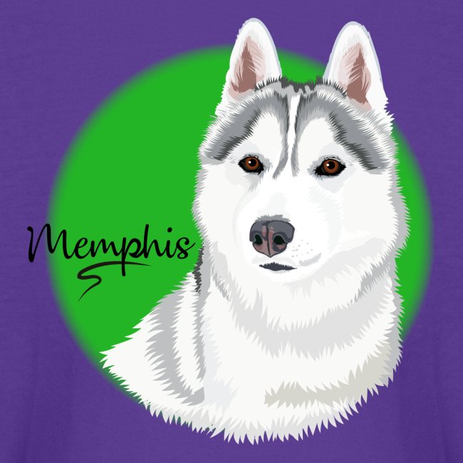 Memphis the Husky from Gone to the Snow Dogs