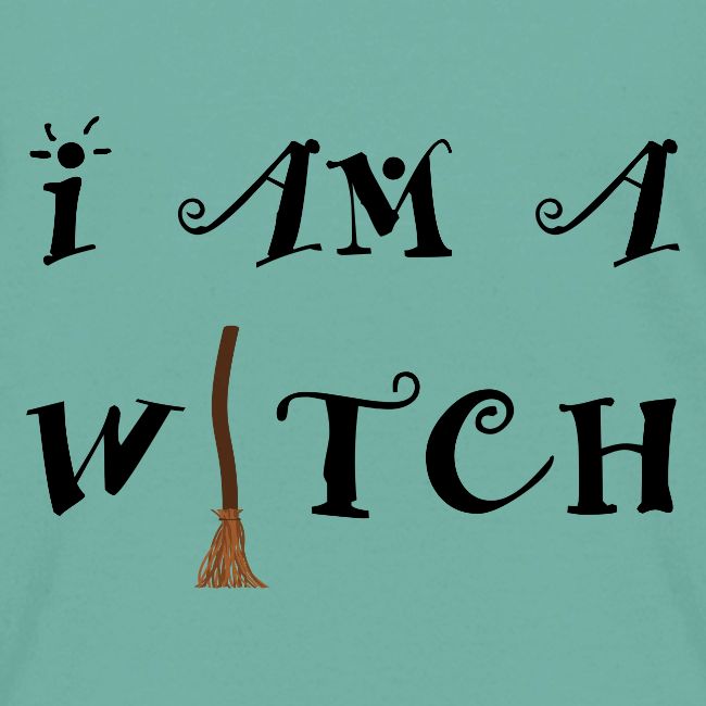 I Am A Witch Word Art
