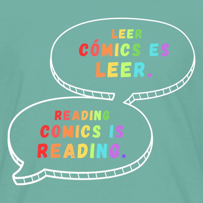 Reading Comics is Reading Rainbow Bilingual