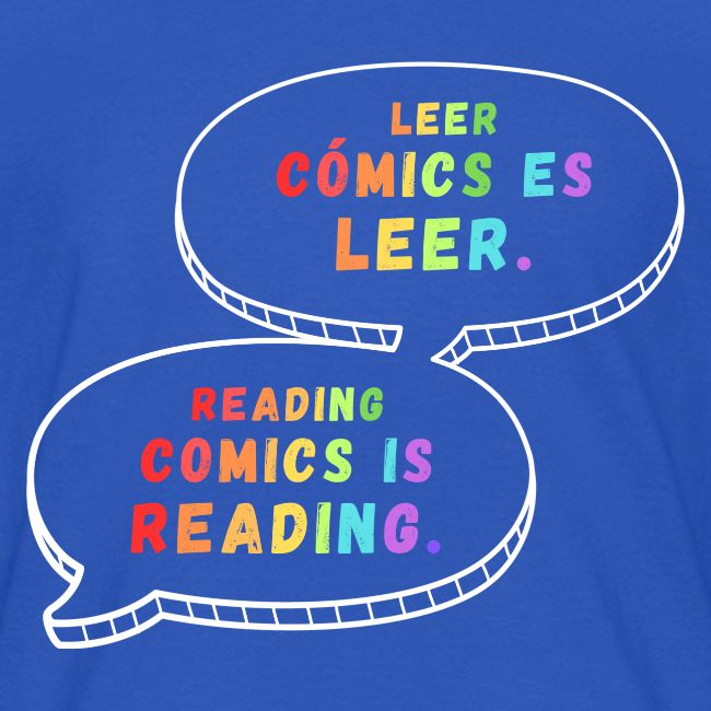 Reading Comics is Reading Rainbow Bilingual
