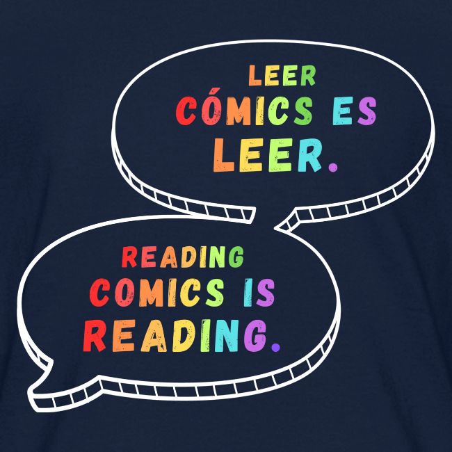Reading Comics is Reading Rainbow Bilingual