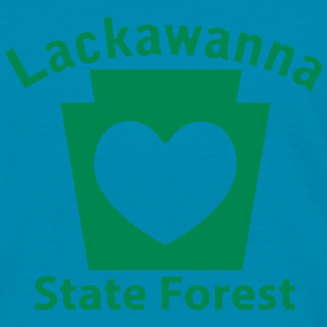 Lackawanna State Forest Keystone Heart