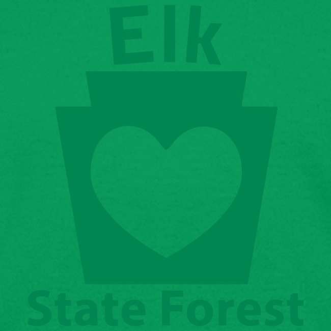 Elk State Forest Keystone Heart