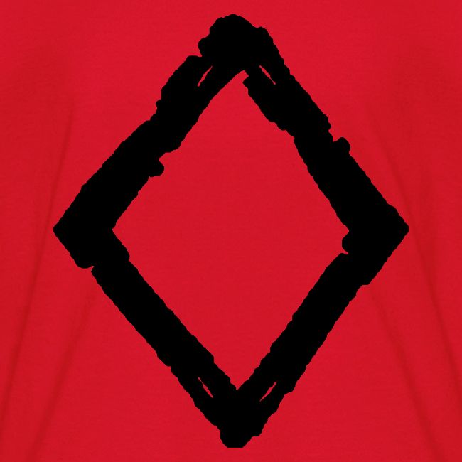 Elder Futhark Rune Ingwaz - Letter NG
