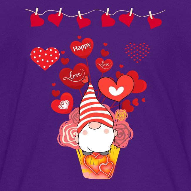 Design wrapped in love hearts, vibrating in love.