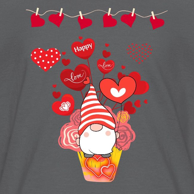 Design wrapped in love hearts, vibrating in love.