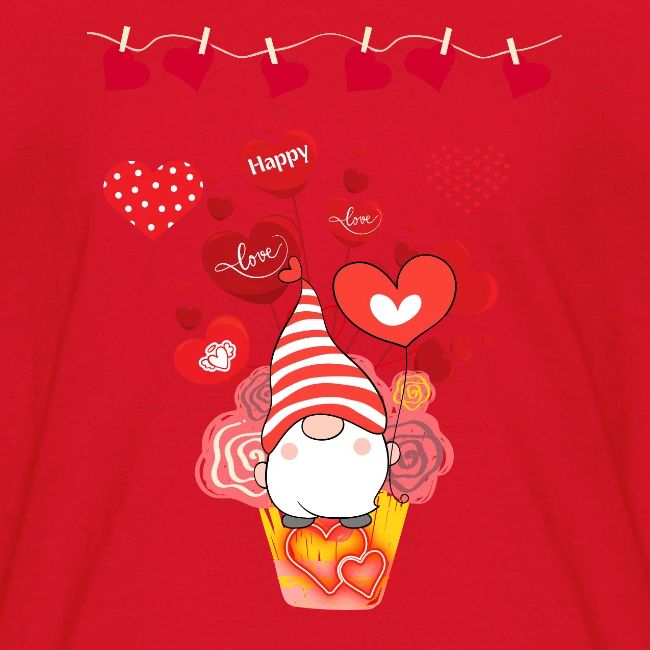 Design wrapped in love hearts, vibrating in love.