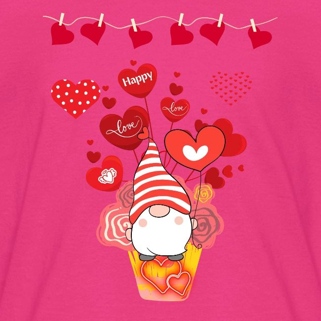 Design wrapped in love hearts, vibrating in love.
