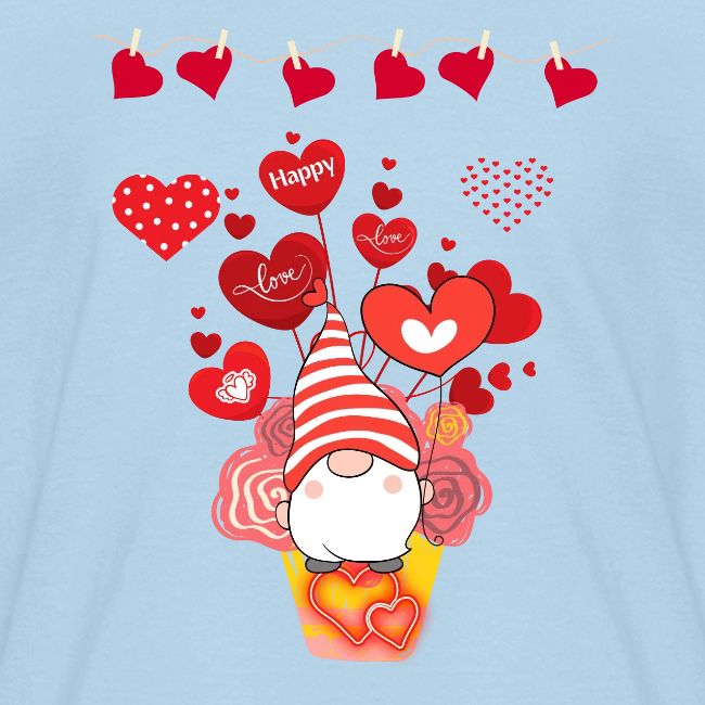 Design wrapped in love hearts, vibrating in love.