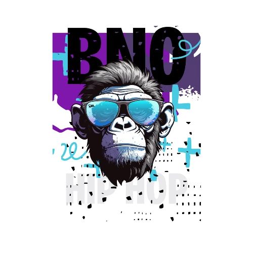 Hip Hop Monkey - Kid's T-Shirt