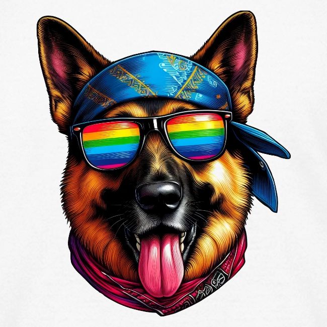 German Shepherd Pride Parade