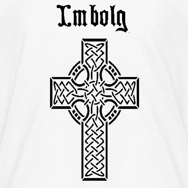 Imbolg Black Logo and Cross