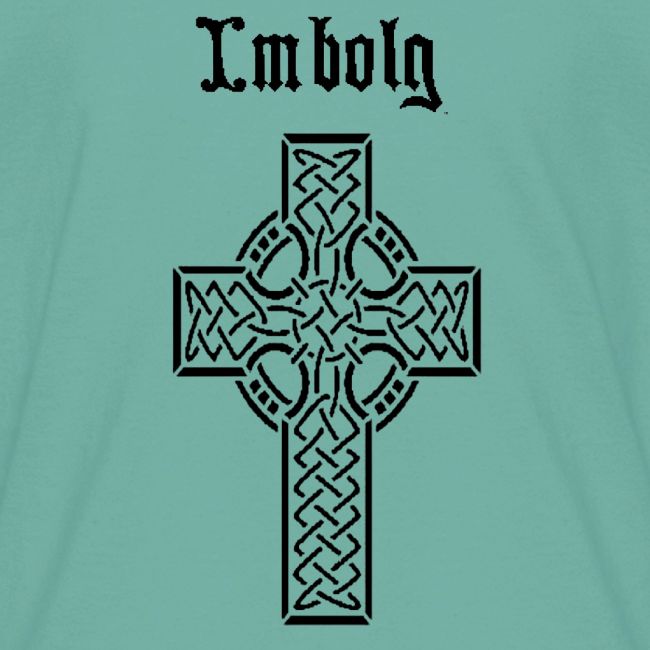 Imbolg Black Logo and Cross