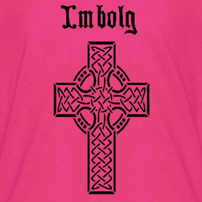 Imbolg Black Logo and Cross