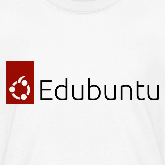 Edubuntu Logo 2023 - Black