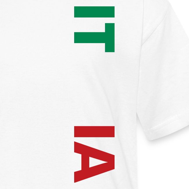 ITALIA green, white, red