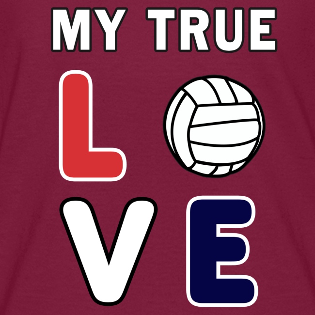 Volleyball My True Love Sportive V-Ball Team Gift.