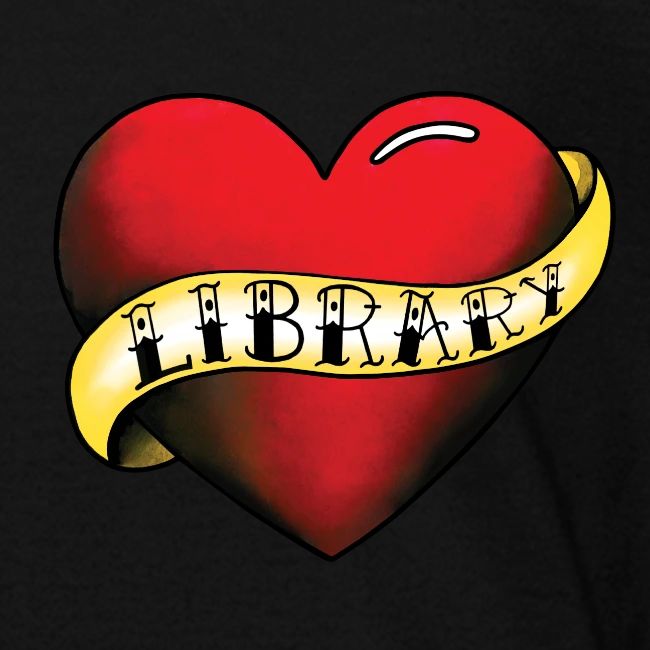I Love My Library Tattoo