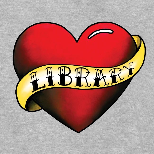 I Love My Library Tattoo