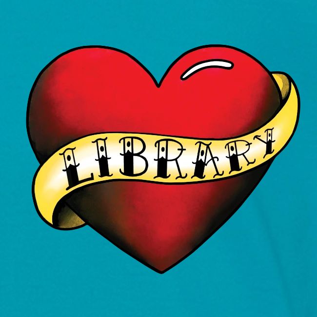 I Love My Library Tattoo